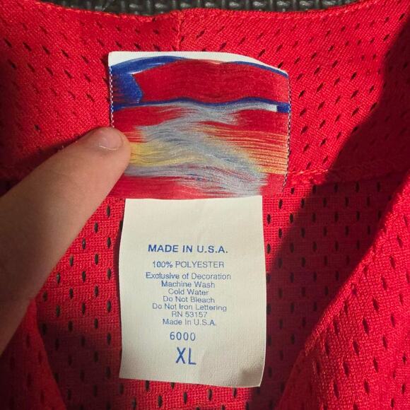 Vintage 90s Majestic Diamond Collection Made in USA Phillies Jersey - Picture 5 of 5